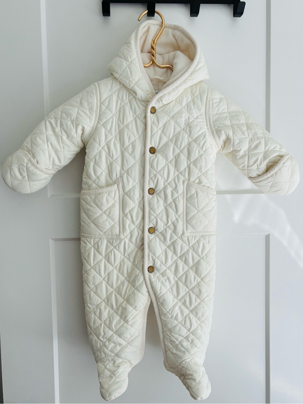 Ralph Lauren Baby Quilted  bunting Snowsuit – 9M Unisex